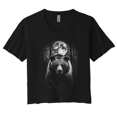 Moonlight Bear Crop Top