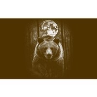 Moonlight Bear Bumper Sticker