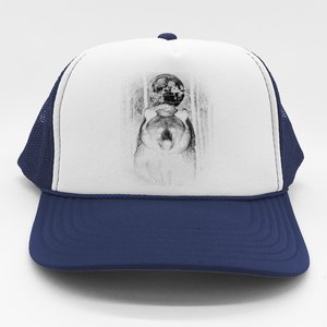 Moonlight Bear Trucker Hat