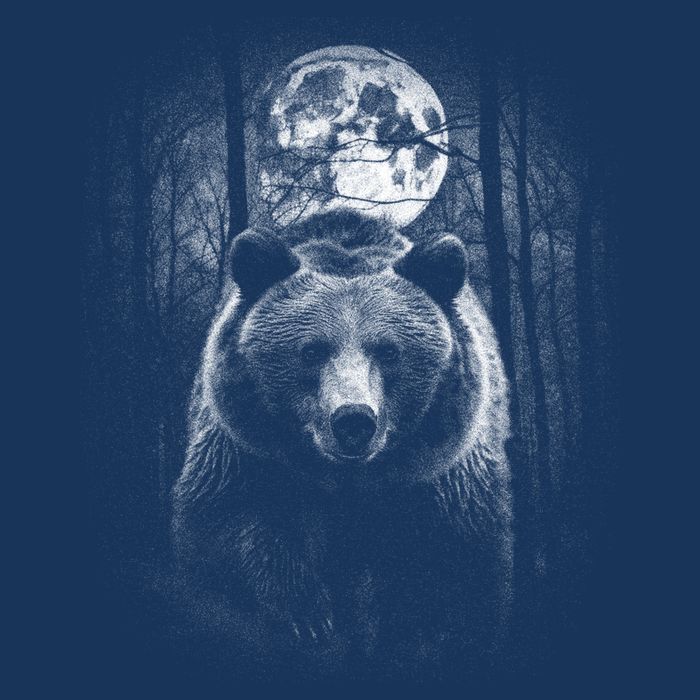 Moonlight Bear Infant Baby Jersey Bodysuit