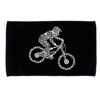 Mountain Bike Mtb Downhill Biking Cycling Biker Microfiber Hand Towel