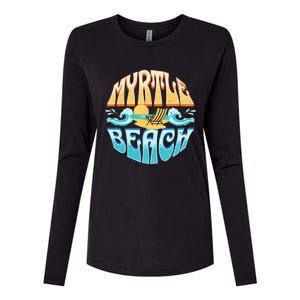 Myrtle Beach Womens Cotton Relaxed Long Sleeve T-Shirt