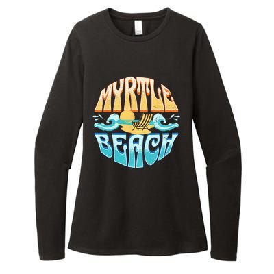 Myrtle Beach Womens CVC Long Sleeve Shirt