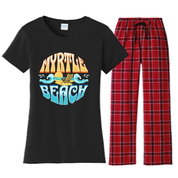 Myrtle Beach Women's Flannel Pajama Set