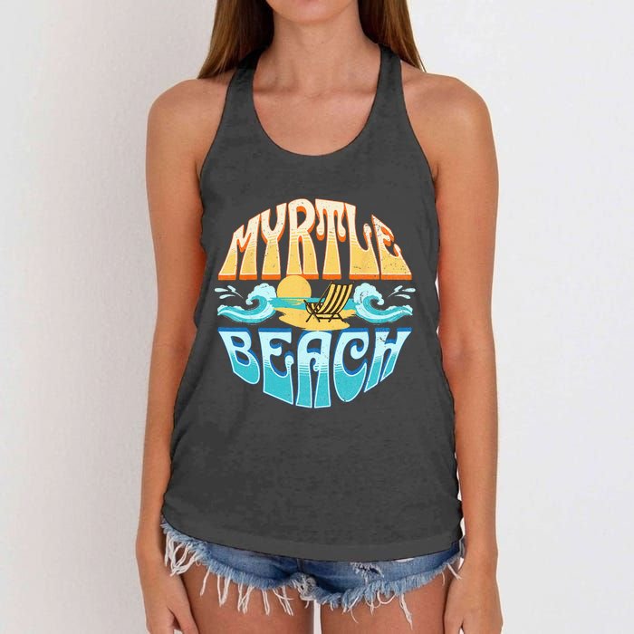 Myrtle Beach Women's Knotted Racerback Tank