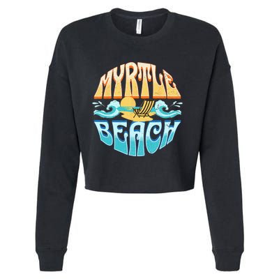 Myrtle Beach Cropped Pullover Crew