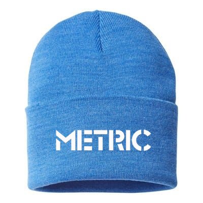 Metric Band Sustainable Knit Beanie