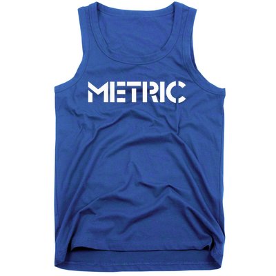 Metric Band Tank Top