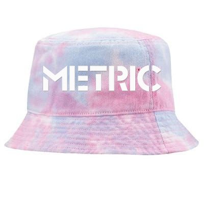 Metric Band Tie-Dyed Bucket Hat