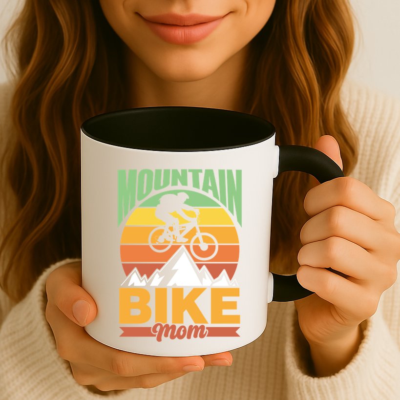 Mountain Bike Mom Mountainbike Biking Mtb Mountain Bike Gift Mug