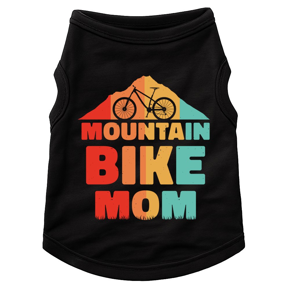 Mountain Bike Mom Mountainbike Mtb Cycling Biking Mother Cool Gift Doggie Tank