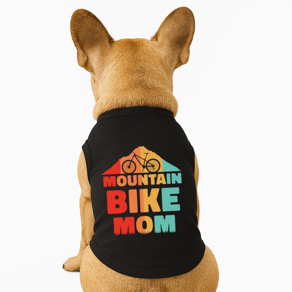 Mountain Bike Mom Mountainbike Mtb Cycling Biking Mother Cool Gift Doggie Tank
