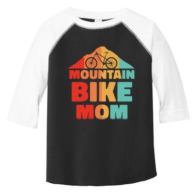 Mountain Bike Mom Mountainbike Mtb Cycling Biking Mother Cool Gift Toddler Fine Jersey T-Shirt