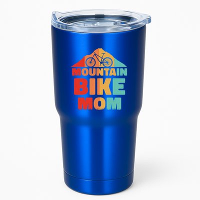 Mountain Bike Mom Mountainbike Mtb Cycling Biking Mother Cool Gift Tumbler