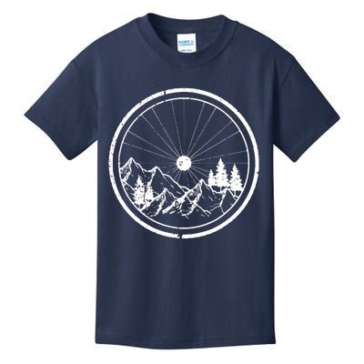 Mountain Bike MTB Cycling Bicycle Biking Kids T-Shirt