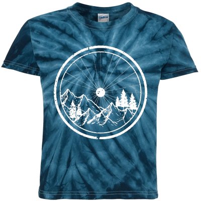 Mountain Bike MTB Cycling Bicycle Biking Kids Tie-Dye T-Shirt