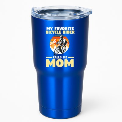 Mountain Biking Mom Mother Cyclist Bicycle Cycling Biking Funny Gift Tumbler