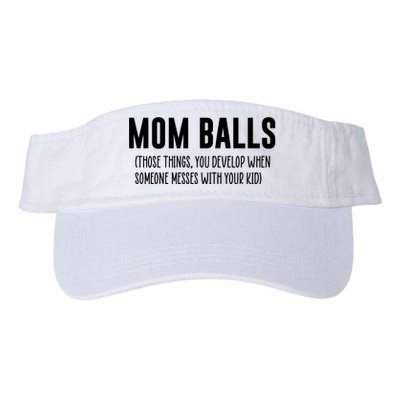 Mom Balls Valucap Bio-Washed Visor