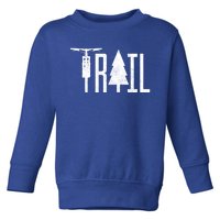 Mountain Bike Mtb Downhill Biking Cycling Trail Biker Gift Great Gift Toddler Sweatshirt