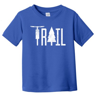 Mountain Bike Mtb Downhill Biking Cycling Trail Biker Gift Great Gift Toddler T-Shirt