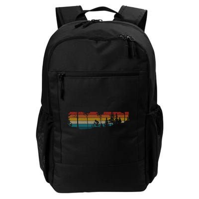 Mountain Bike Mtb Downhill Biking Vintage Retro Biker Gift Cute Gift Backpack