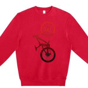 Mountain Bike MTB Premium Crewneck Sweatshirt