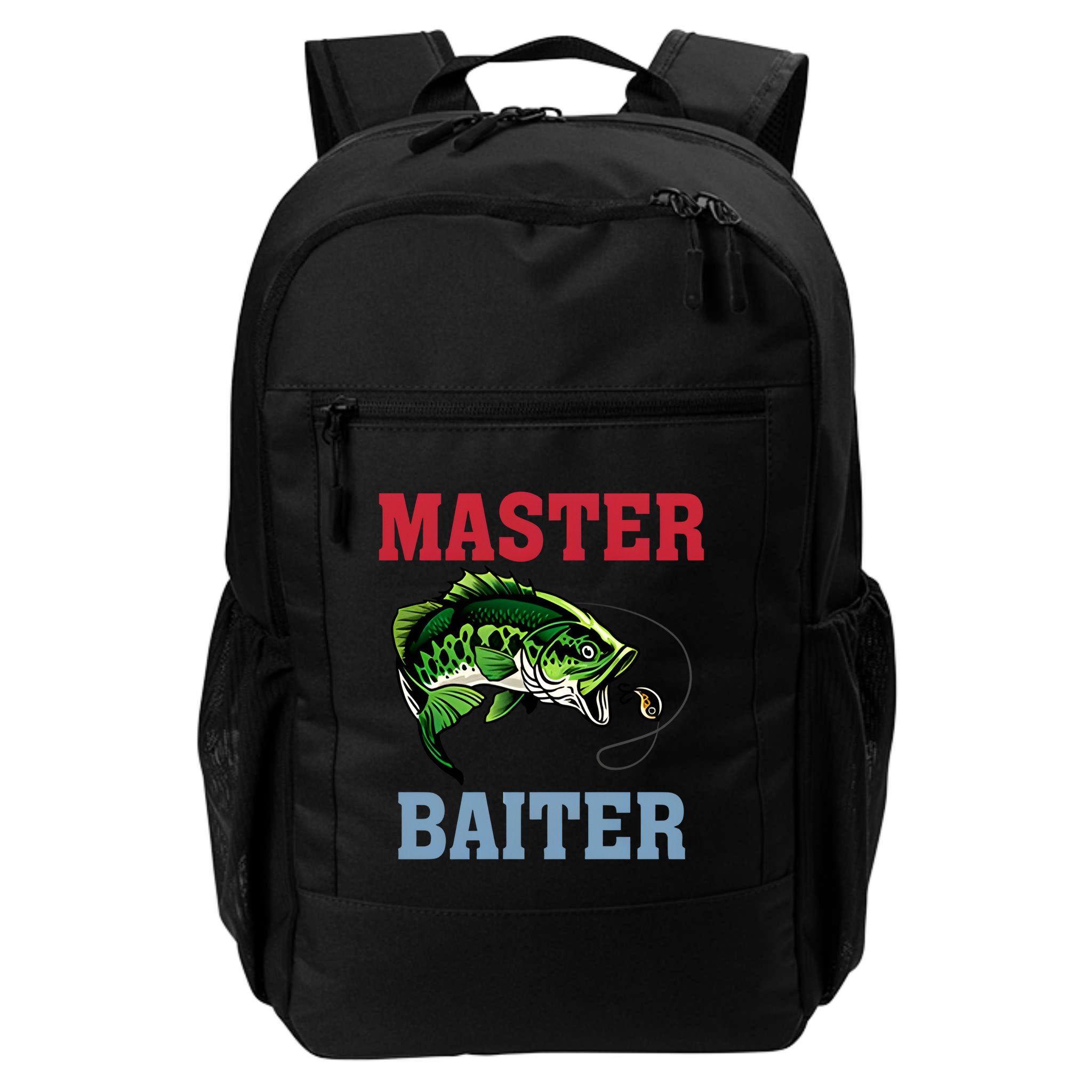 Master Baiter Master Baiter Meme Fishing Lover Backpack