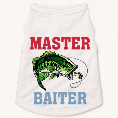 Master Baiter Master Baiter Meme Fishing Lover Doggie Tank