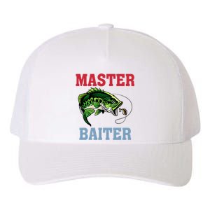 Master Baiter Master Baiter Meme Fishing Lover Yupoong Adult 5-Panel Trucker Hat