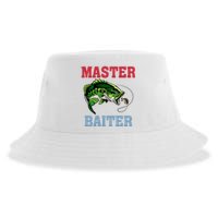 Master Baiter Master Baiter Meme Fishing Lover Sustainable Bucket Hat