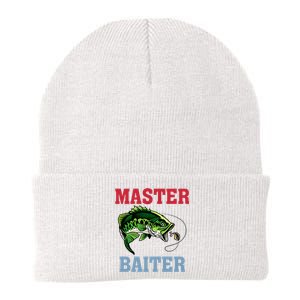 Master Baiter Master Baiter Meme Fishing Lover Knit Cap Winter Beanie