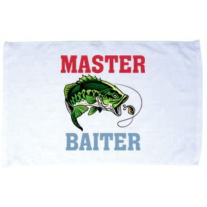 Master Baiter Master Baiter Meme Fishing Lover Microfiber Hand Towel