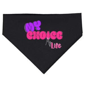 My Body My Choice USA-Made Doggie Bandana