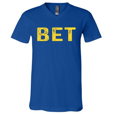 MICHIGAN BET  V-Neck T-Shirt