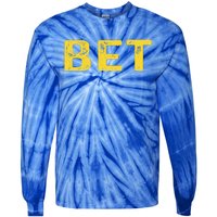 MICHIGAN BET  Tie-Dye Long Sleeve Shirt