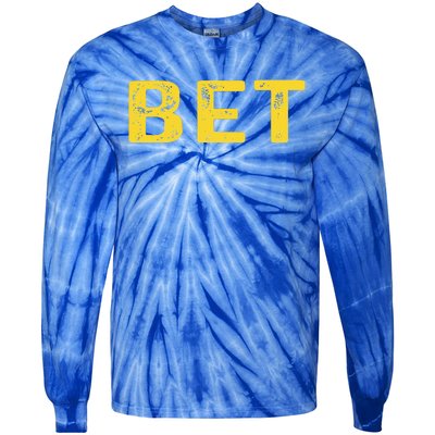 MICHIGAN BET  Tie-Dye Long Sleeve Shirt