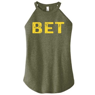 MICHIGAN BET  Women’s Perfect Tri Rocker Tank