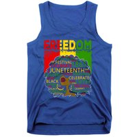 Melanin Black Magic Juneteenth Freedom Mom Cool Gift Tank Top