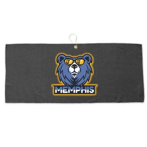 Memphis Basketball Large Microfiber Waffle Golf Towel