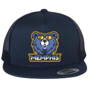 Memphis Basketball Flat Bill Trucker Hat