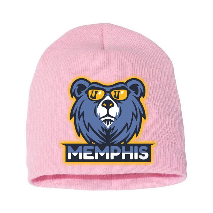 Memphis Basketball Short Acrylic Beanie