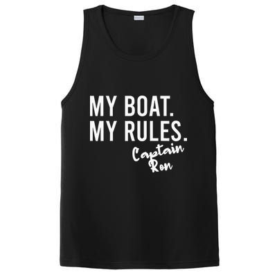 My Boat My Rules Captain Ron Personalized Boating Name PosiCharge Competitor Tank