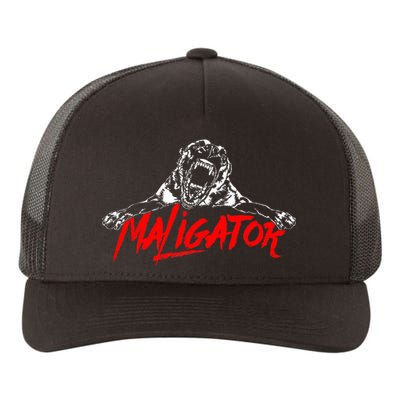 Maligator Belgian Malinois Hund Fun Yupoong Adult 5-Panel Trucker Hat