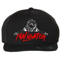 Maligator Belgian Malinois Hund Fun Wool Snapback Cap