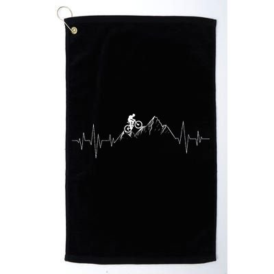 Mountain Biking Mtb Lover Cyclist Cycling Downhill Bike Golf Towel