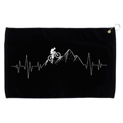 Mountain Biking Mtb Lover Cyclist Cycling Downhill Bike Grommeted Golf Towel