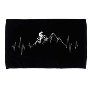 Mountain Biking Mtb Lover Cyclist Cycling Downhill Bike Microfiber Hand Towel