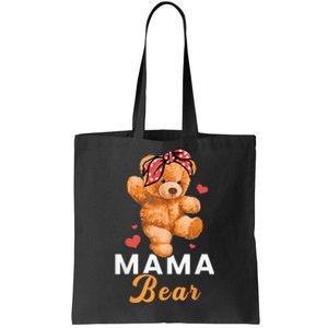 Mama Bear Mothers Day Cute Teddy Mom Momma Mommy Tote Bag