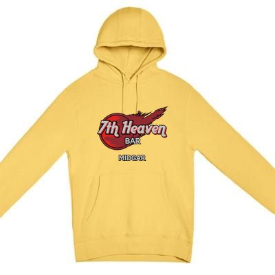 Midgar Bar Premium Pullover Hoodie