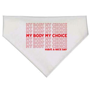 My Body My Choice Protect Roe 73 Abortion Right USA-Made Doggie Bandana